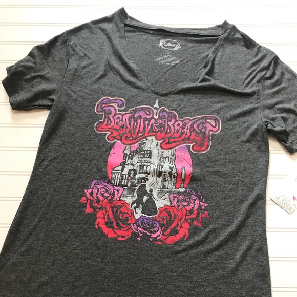 Disney Tops - Women’s Disney Beauty & The Beast Tee